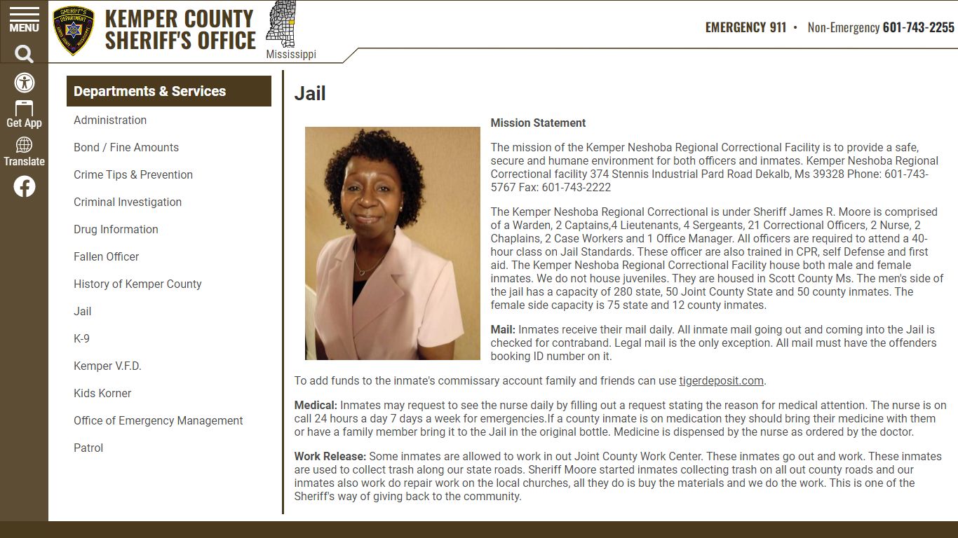 Jail | Kemper County Sheriff MS